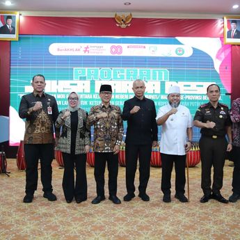 Bersama JAM Intel, Mendes Yandri Launching Program Jaga Desa Provinsi Bengkulu