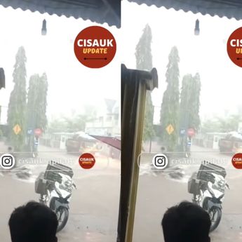VIDEO: Perumahan Serpong Garden Cisauk DIterjang Banjir