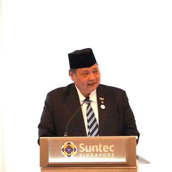 Airlangga Ajak Perusahaan Singapura Investasi di Batam, Bintan dan Karimun