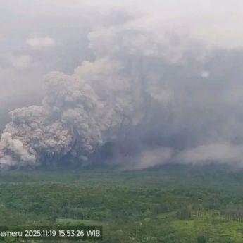 Gunung Semeru Erupsi, Lahar Sudah Hampir Dekati Pemukiman Warga