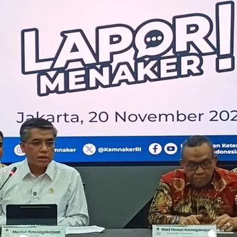 884 Aduan Masuk lewat Kanal 'Lapor Menaker',  Ini Keluhan Terbanyak