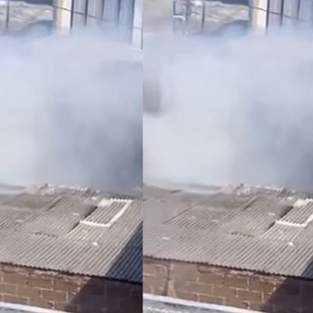 Kebakaran Menghantam Perumahan Mahoni Lagoa Koja Pagi Ini