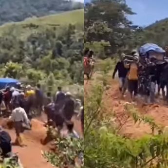 Viral Jenazah di Luwu Utara Ditandu Sejauh 30 Km