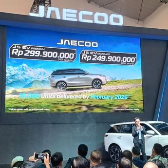 JAECOO J5 EV Raup 6.000 Pemesanan, Harga Mulai Rp249 Juta Masih Berlaku di GJAW 2025