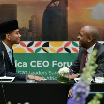 Gibran Sampaikan Salam Prabowo di Forum Indonesia–Afrika CEO di Johannesburg