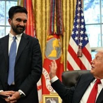 Trump dan Zohran Mamdani Saling Puji dalam Pertemuan Hangat di Gedung Putih