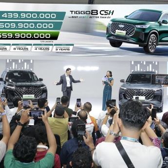 Chery Resmi Luncurkan Dua Varian Baru TIGGO 8 CSH di GJAW 2025, Harga Mulai Rp439,9 Juta