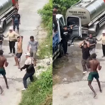 WN Amerika Aniaya Perempuan di Bali, Berujung Baku Hantam dengan Kuli Proyek