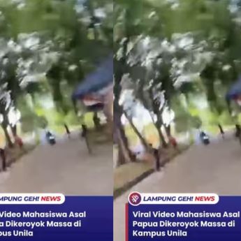 Beredar Video Mahasiswa Papua Dikeroyok Massa di Kampus Unila