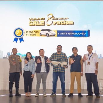 Wuling Umumkan Pemenang Grand Prize BinguoEV dalam Program "Wuling 8th Anniversary SALEbration"
