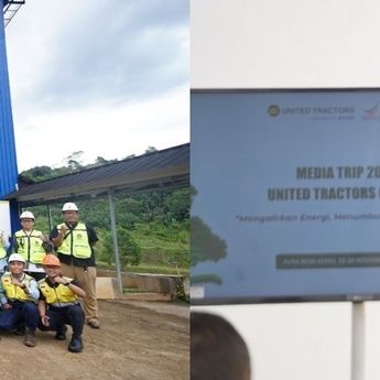 Kunjungan Media ke PLTM Besai Kemu Perlihatkan Komitmen United Tractors pada Energi Terbarukan