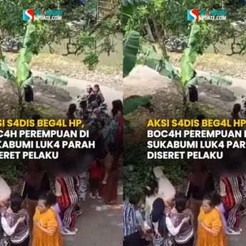 Aksi Begal Sadis, Bocah Perempuan Diseret Pelaku