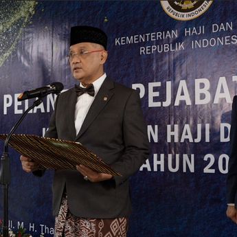 Menteri Haji dan Umrah RI Lantik Pejabat Struktural, Tegaskan Komitmen Transformasi Penyelenggaraan Haji
