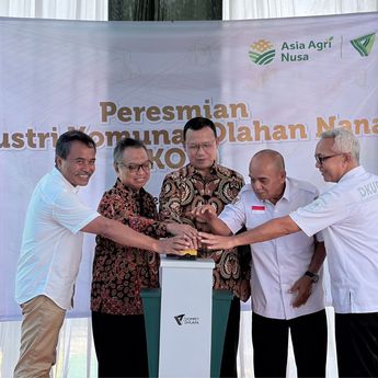 Dompet Dhuafa Resmikan Industri Komunal Olahan Nanas di Subang