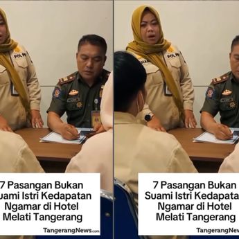 VIDEO: 7 Pasangan Bukan Suami Istri Digerebek di Hotel