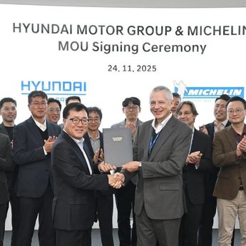 Hyundai Motor Group dan Michelin Percepat Pengembangan Teknologi Ban Masa Depan