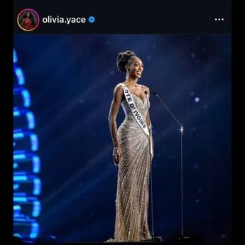 Miss Universe Pantai Gading Olivia Kembalikan Mahkota dan Gelar Juara Ke-5