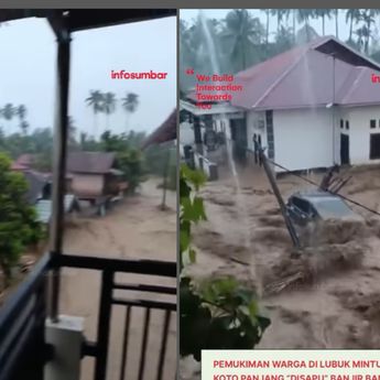 VIDEO: Banjir Hantam Kota Padang
