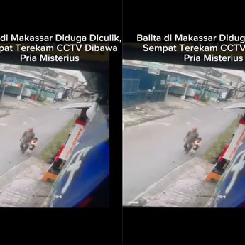 Lagi, Aksi Penculikan Anak Terekam CCTV Warga di Makassar