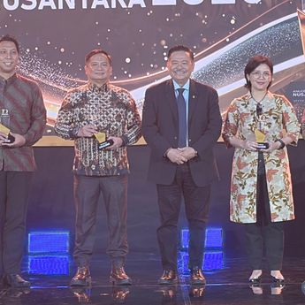 PT Bank Mandiri (Persero) Tbk Raih Anugerah Bhakti Nusantara 2025