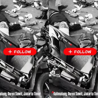 Pemotor Meregang Nyawa Usai Hantam Truk Sampah Terparkir di Kalimalang