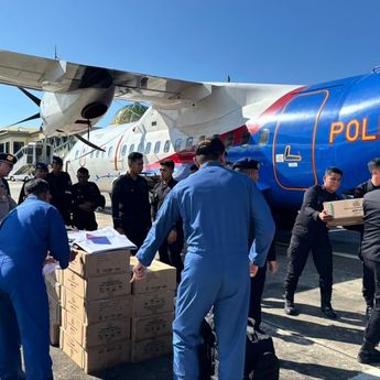 Polresta Bukittinggi Kembali Salurkan Bantuan ke Warga Terdampak di Jorong Sungai Landia