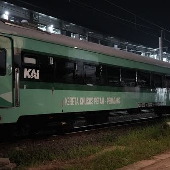 Tarif Rp3.000, Kereta untuk Petani dan Pedagang Mulai Beroperasi 1 Desember 2025