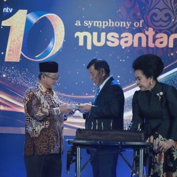 FOTO: Momen Kabinet Merah Putih di 1 Dekade Nusantara TV