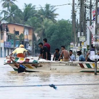 Korban Tewas Banjir Bandang Sri Lanka Jadi 334 Orang