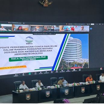 BMKG: 28 Desember Sampai 10 Januari Jawa, Bali, NTT Bakal Diguyur  Hujan dengan Intensitas Tinggi