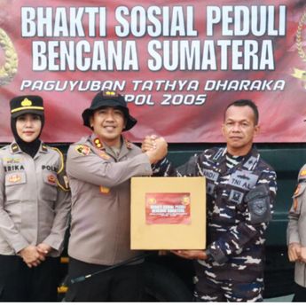 Tathya Dharaka Akpol 2005 Kirimkan Ribuan Sembako