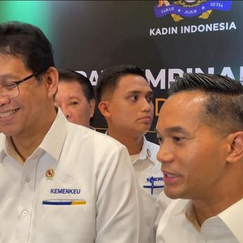 Purbaya Sindir Kadin di Depan Anindya: Kalau Rapimnas Ada Pemilihan Ketua Nggak?