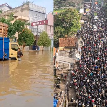 Kabupaten Bandung Dikepung Banjir, Bojongsoang Jadi yang Paling Parah