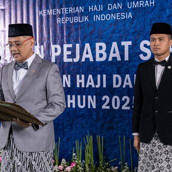 Kembali Lantik Pejabat Kemenhaj, Gus Irfan Tekanan Percepatan Layanan dan Integritas
