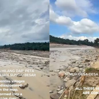 Hilang dari Peta, Ini Penampakan Tiga Desa di Aceh Utara Tersapu Banjir Bandang