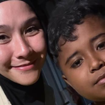 Anak Pengungsi di Aceh Tamiang Ketakutan Saat Bertemu Zaskia Mecca, Gegara Hal Ini