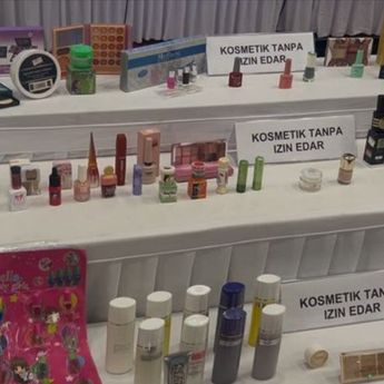 BPOM Bongkar Peredaran Kosmetik Ilegal di Indonesia Capai Rp1,8 Triliun