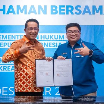 Kemenkum dan Gekrafs Satukan Langkah Perkuat Ekosistem Ekraf Berbasis Kekayaan Intelektual