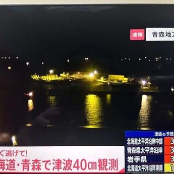 Gempa Susulan Lebih Dari 10 Kali Guncang Jepang Pasca Magnitudo 7,5