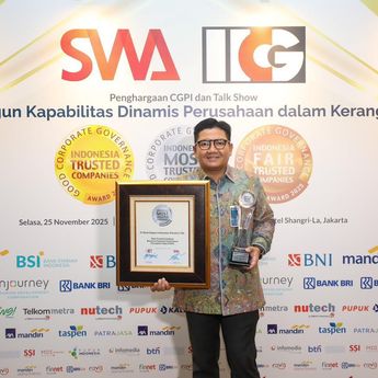 Komitmen Cegah Korupsi, Munadi Herlambang Wakili BNI Bawa Pulang The Most Trusted Company pada CGPI Award 2025