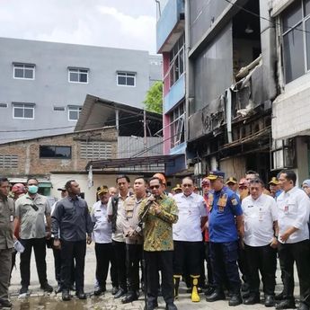 DPR Desak Polisi Pidanakan Pengelola Gedung Terra Drone