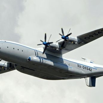 Pesawat Militer Rusia Antonov AN-22 Jatuh di Wilayah Ivanovo, Seluruh Awak Tewas
