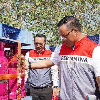 Pertamina Percepat Distribusi LPG ke Bener Meriah dengan Metode Sling Load
