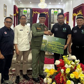 METI Salurkan Bantuan Rp500 Juta untuk Korban Bencana Sumbar