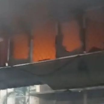 Ruko 4 Lantai Habis Terbakar di Penjaringan