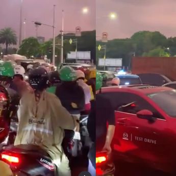 Macet Parah di Kawasan Monas, Arus Lalu Lintas Sempat Terkunci Total