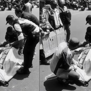 Kecelakaan di Boulevard Bintaro, Wanita Muda Wanita Meninggal di Lokasi