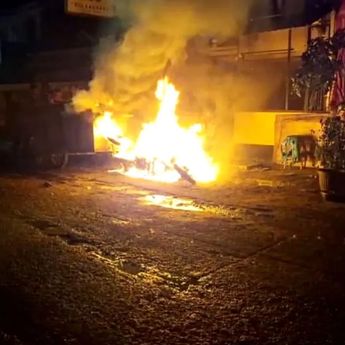 Bentrok Usai Pengeroyokan Mata Elang di Kalibata, 9 Kios dan 6 Motor Hangus Terbakar