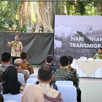 Hari Bakti Transmigrasi ke-75, Lampung Kini Bertransformasi dari Tujuan Jadi Daerah Asal