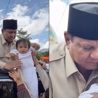 Prabowo Gendong Balita Saat Kunjungi Takengon, Aksi Humanis Presiden Tuai Perhatian Publik